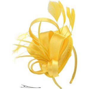 Fascinators for Women Tea Party Hat Headband Derby Wedding Church
